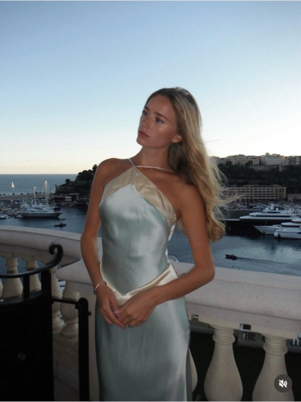 REFORMATION Jillian Silk Dress in Sea Glass